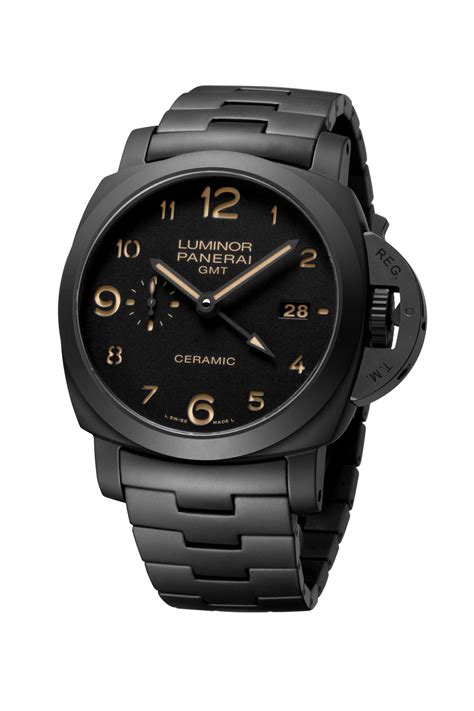 luminor panerai gmt ceramic|luminor panerai 1950 price.